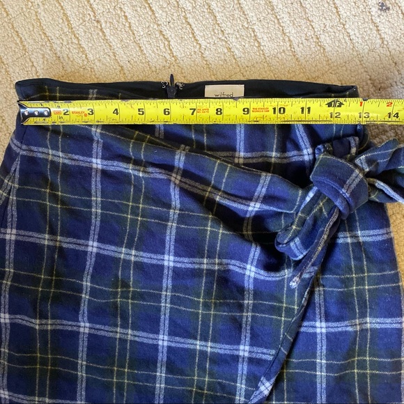 Aritzia Wilfred New Wrap Front Dorine mini Skirt - Picture 7 of 9